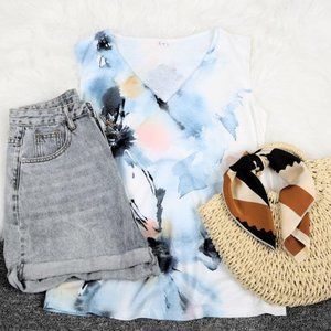 Natural Beauty Floral Print Top